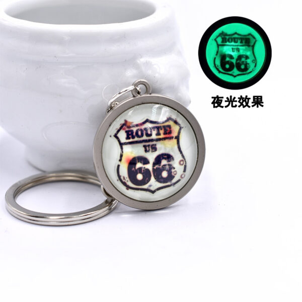 O1CN01Xa3Wgb1bRdsW6dMhB_1859583462-0-cib Wholesale US Route 66 Zinc Alloy Keychains