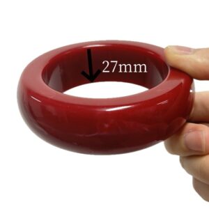 Thickened version solid color bright red