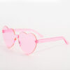 Wholesale Candy Jelly Color Love Glasses