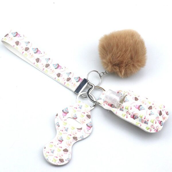 O1CN01XbmToT1aHjpGplxxX_2215681763305-0-cib Wholesale PU Leather Case Empty Bottle Keychain Accessory Set