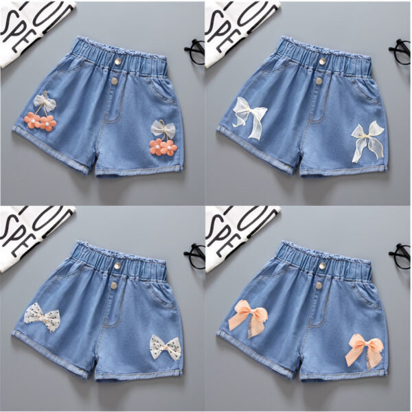 O1CN01Xc4WTh2MiOMDMwrNf_2013489861-0-cib Wholesale Cotton Girls Denim Shorts