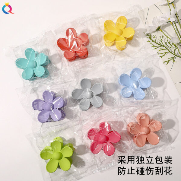 Wholesale Candy Color Flower Hair Clips