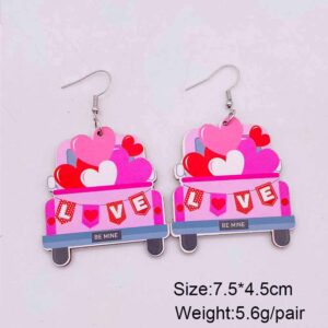 JE1200C / Wooden earrings