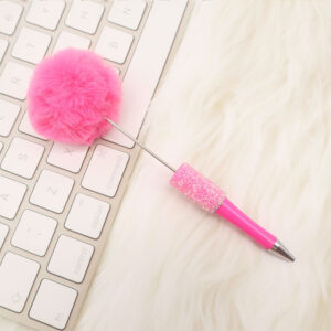 Bullet type 1.0MM black ink / 58-rose red