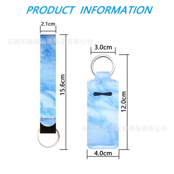 Wholesale Rubber Lanyard Wrist Keychain Accessories