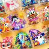 O1CN01Xj7Pye1eFgg8hqZvU_2214294593842-0-cib-2 Wholesale 10cm Popular Creative Cartoon DIY Acrylic Pen Holder OLY Exclusive