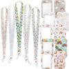 Wholesale Rainbow Polyester Badge Lanyard