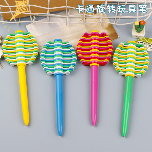 Wholesale Rotary Pressure Relief Plastic Ballpoint Pen