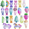 Wholesale Colorful Fruit Animal Hair Clips