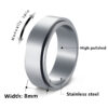 Wholesale Titanium Steel  Mens Rings