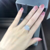 Wholesale Eight Hearts and Eight Diamonds Micro-Set Engagement Ring