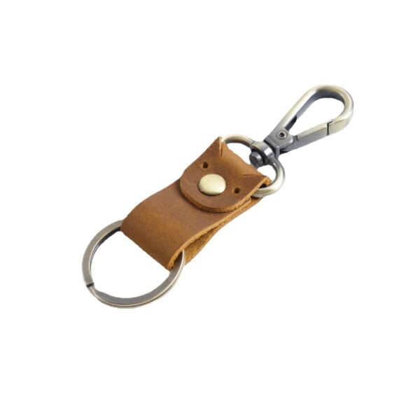 Wholesale Leather Vintage Cowhide Creative Keychain
