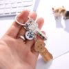 Wholesale Cartoon Poodle Cute Metal Keychain