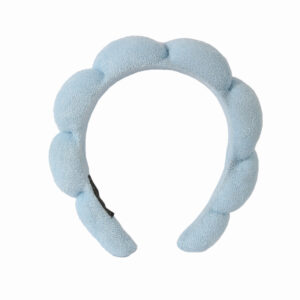 Sky blue headband (towel velvet)
