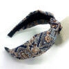 Wholesale Artistic Retro Geometric Fabric Print Headband