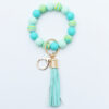O1CN01XriTjg1N8Ukx73ys7_2508931525-0-cib-1 Wholesale Silicone Bead PU Tassel Wrist Keychain