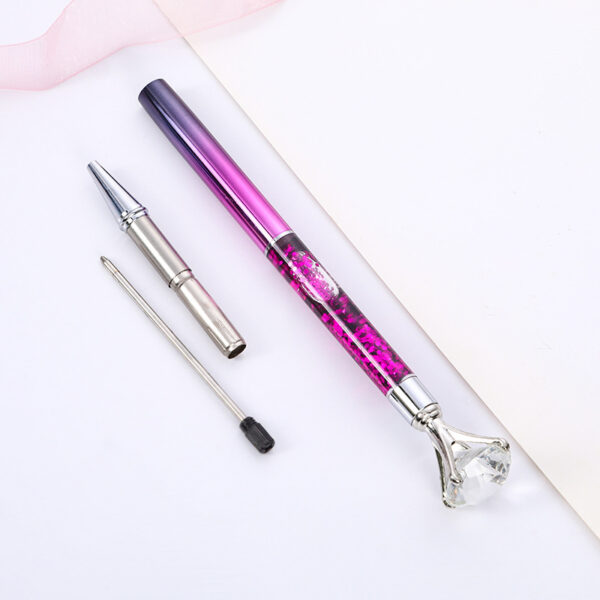 Wholesale Plastic Diamond Oil Quicksand Ballpoint Pen