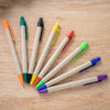 O1CN01XtWiyK1mwIFOEHWWf__1133525018-0-cib Wholesale Paper Tube Plastic Ballpoint Pens