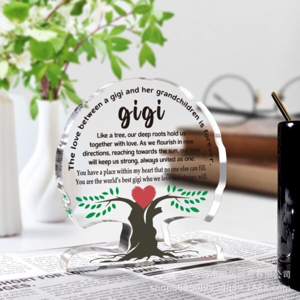 O1CN01XufWqA1DG9NzZ81l2_2213895560188-0-cib Wholesale of Acrylic Tree Shaped Ornaments for Mother's Day and Father's Day