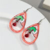 O1CN01XvPSle27SccCrsikU_3843297796-0-cib Wholesale Christmas Bells Santa Claus Acrylic Earrings