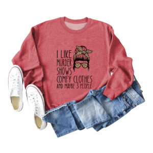 Red sweater (black color picture) / S