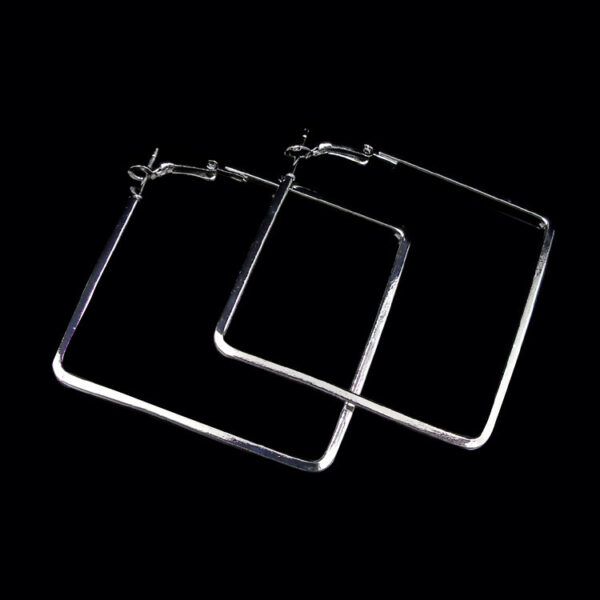 Wholesale Geometric Rhombus Alloy Earrings