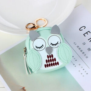 Classic Owl Coin Purse-Green