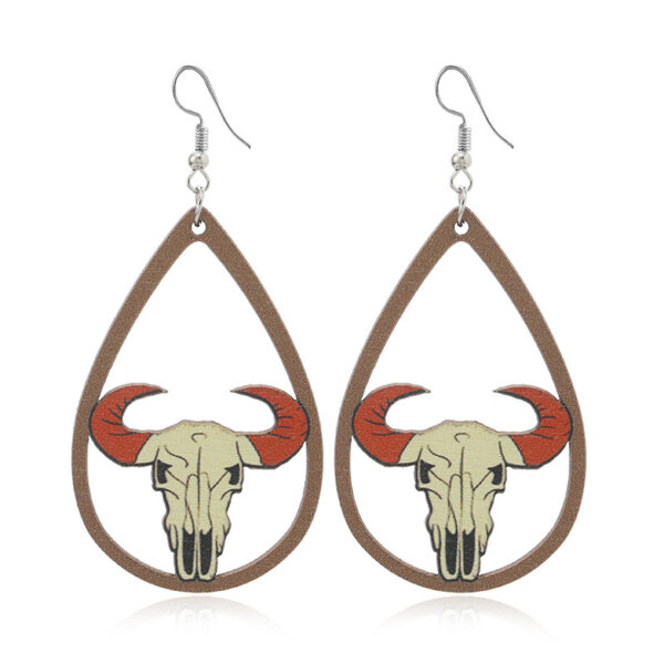 O1CN01XyueAb21msSLeff0s_1121057028-0-cib Wholesale Drop Shaped Wooden Hollow Sunflower Leopard Shoes Cactus Earrings