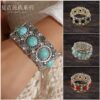 O1CN01XzWqcn1Xx0jCSwMTD_2208407172989-0-cib Wholesale Bohemian Ethnic Style Turquoise Bracelets