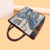 Wholesale Cotton and Linen Canvas Zipper Bag Small Cloth Bag