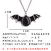 Wholesale Halloween Batpunk Pendant Sweaters Alloy Necklace