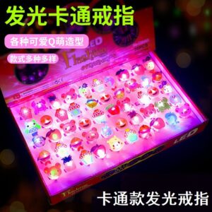 1 cartoon style soft rubber ring lamp