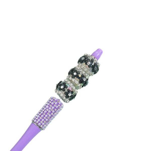 O1CN01Y2B9lD25LB0Mx1dL3_2217520477509-0-cib Wholesale 10pcs Heavy Industry Sakura Diamond Straight Hole Handmade Beads