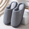 Wholesale Plush Thick Bottom Winter Non-slip Slippers
