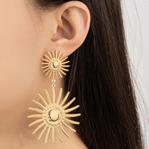 O1CN01Y6RCZl2MGud4su3R6__2211772399801-0-cib Wholesale Metal Hollow Flower Alloy Earrings