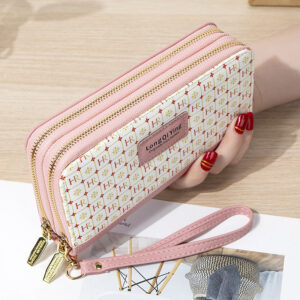 O1CN01Y9GIt71ncQeUPwtTP__1821115110-0-cib Wholesale Long Letter Double Zipper Large Capacity PU Women's Wallet
