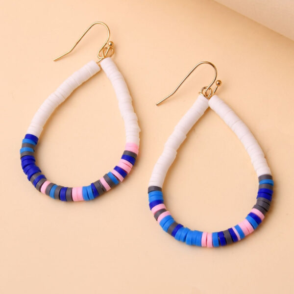 Wholesale Hawaiian Beach Shells Metal Earrings