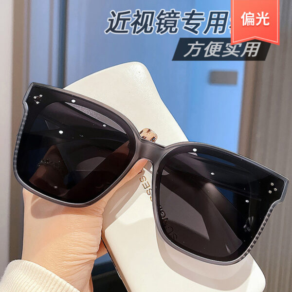 Wholesale PC Summer Sunscreen Polarized Set Glasses Myopia Sunglasses