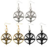 Wholesale Literary Skull Head Sheep Head Demon God Earrings