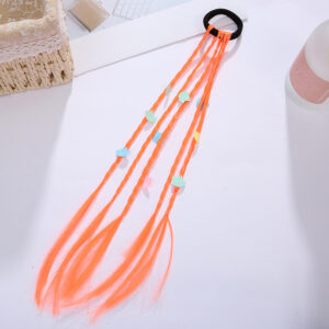 Orange flower braid (A 5)