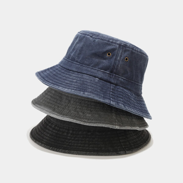 Wholesale Cotton Washed Distressed Bucket Hat