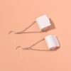 Wholesale Creative and Interesting Simulated Toilet Paper Earrings