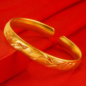 Dragon and Phoenix gold plating thickening]