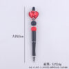 Wholesale Handmade Bead Pen Stethoscope Love Silicone Ballpoint Pen