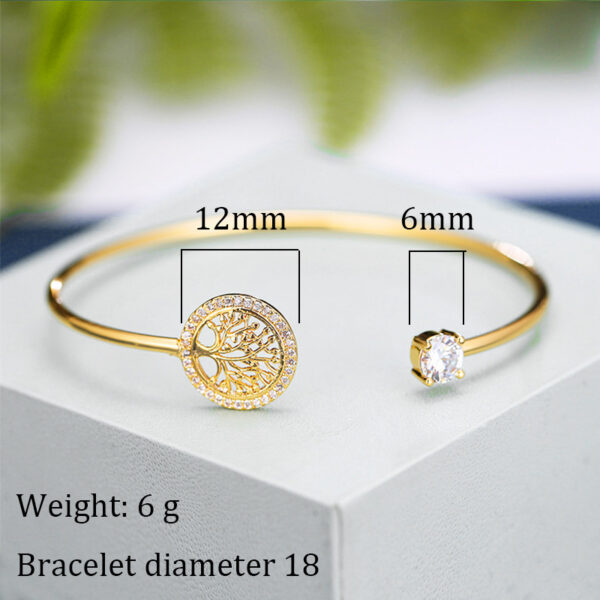 Wholesale Personality Open Adjustable Rhinestone Bracelet Alloy