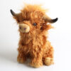 Wholesale PP Cotton Real Scottish Highland Cow Plush Doll