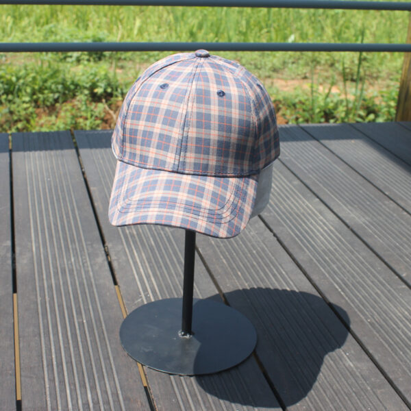 O1CN01YS5dhY1DLBV0FZLDk_2046870199-0-cib Wholesale Plaid Cotton Baseball Caps