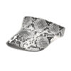 O1CN01YSZoTi1HdHmFfleKj_2316640780-0-cib Wholesale PU Snake Print Empty Top Hat Sun Visor