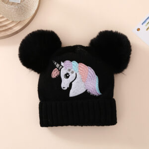 Unicorn-Black / Elastic average size 1-4 years old