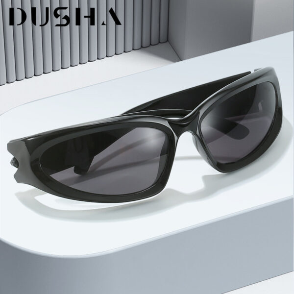 Wholesale Y2k Retro Sense of Technology Cyberpunk Cycling Sports PC Sunglasses